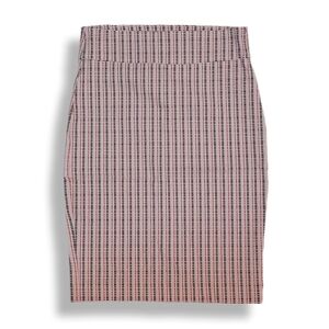 RW&CO Embroidered High Waist Pencil Skirt Textured Stretchy